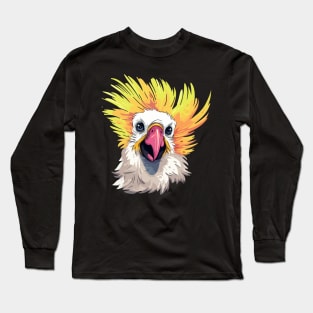 Cockatoo Smiling Long Sleeve T-Shirt